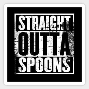 Spoonie Species: "...Outta Spoons" Magnet